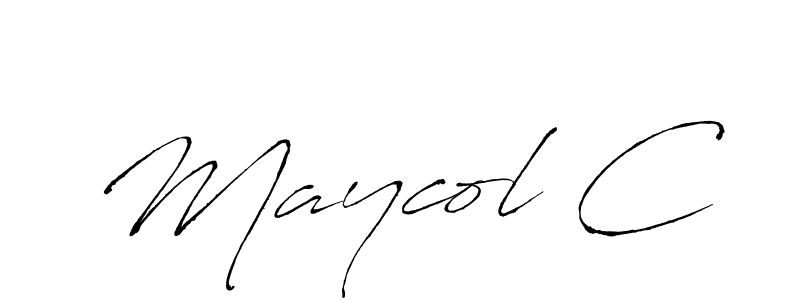 Here are the top 10 professional signature styles for the name Maycol C. These are the best autograph styles you can use for your name. Maycol C signature style 6 images and pictures png