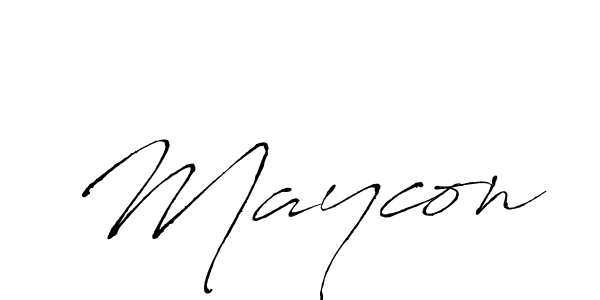 It looks lik you need a new signature style for name Maycon. Design unique handwritten (Antro_Vectra) signature with our free signature maker in just a few clicks. Maycon signature style 6 images and pictures png