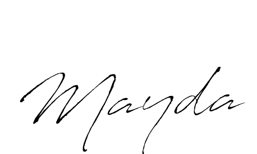 How to make Mayda signature? Antro_Vectra is a professional autograph style. Create handwritten signature for Mayda name. Mayda signature style 6 images and pictures png