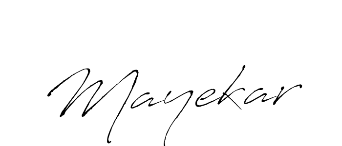 You should practise on your own different ways (Antro_Vectra) to write your name (Mayekar) in signature. don't let someone else do it for you. Mayekar signature style 6 images and pictures png