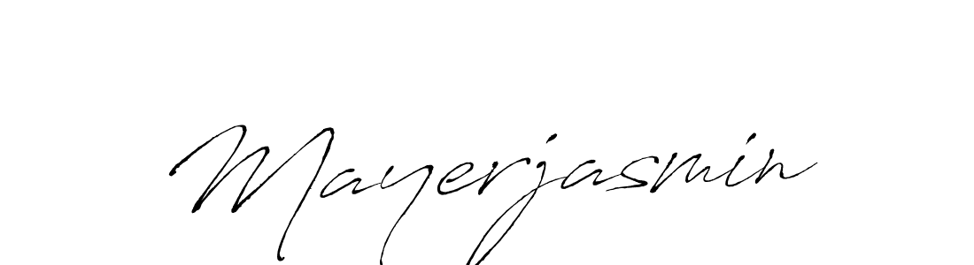 Antro_Vectra is a professional signature style that is perfect for those who want to add a touch of class to their signature. It is also a great choice for those who want to make their signature more unique. Get Mayerjasmin name to fancy signature for free. Mayerjasmin signature style 6 images and pictures png