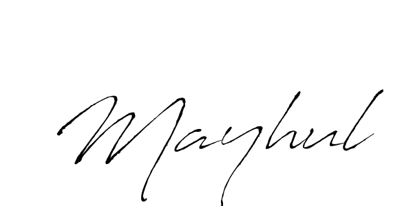 Also we have Mayhul name is the best signature style. Create professional handwritten signature collection using Antro_Vectra autograph style. Mayhul signature style 6 images and pictures png