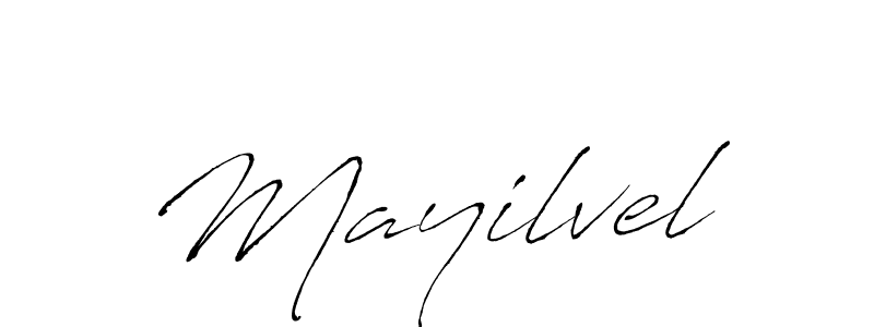 You should practise on your own different ways (Antro_Vectra) to write your name (Mayilvel) in signature. don't let someone else do it for you. Mayilvel signature style 6 images and pictures png