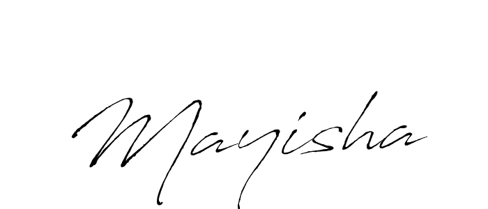 How to make Mayisha signature? Antro_Vectra is a professional autograph style. Create handwritten signature for Mayisha name. Mayisha signature style 6 images and pictures png