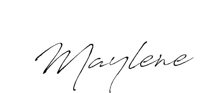 Also we have Maylene name is the best signature style. Create professional handwritten signature collection using Antro_Vectra autograph style. Maylene signature style 6 images and pictures png