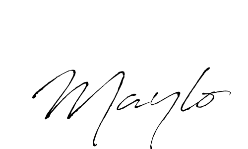 Also we have Maylo name is the best signature style. Create professional handwritten signature collection using Antro_Vectra autograph style. Maylo signature style 6 images and pictures png