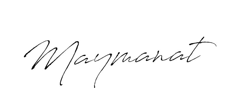 Make a beautiful signature design for name Maymanat. With this signature (Antro_Vectra) style, you can create a handwritten signature for free. Maymanat signature style 6 images and pictures png