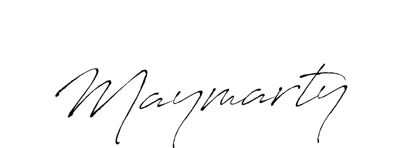 How to make Maymarty signature? Antro_Vectra is a professional autograph style. Create handwritten signature for Maymarty name. Maymarty signature style 6 images and pictures png