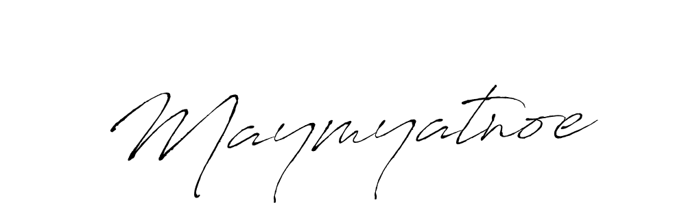 Maymyatnoe stylish signature style. Best Handwritten Sign (Antro_Vectra) for my name. Handwritten Signature Collection Ideas for my name Maymyatnoe. Maymyatnoe signature style 6 images and pictures png