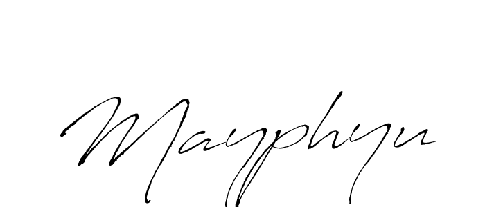 Also You can easily find your signature by using the search form. We will create Mayphyu name handwritten signature images for you free of cost using Antro_Vectra sign style. Mayphyu signature style 6 images and pictures png