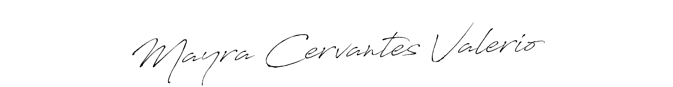 How to make Mayra Cervantes Valerio signature? Antro_Vectra is a professional autograph style. Create handwritten signature for Mayra Cervantes Valerio name. Mayra Cervantes Valerio signature style 6 images and pictures png