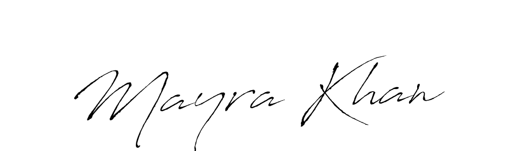 Also You can easily find your signature by using the search form. We will create Mayra Khan name handwritten signature images for you free of cost using Antro_Vectra sign style. Mayra Khan signature style 6 images and pictures png