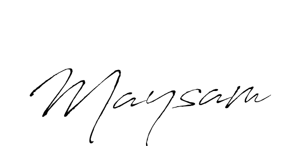 Maysam stylish signature style. Best Handwritten Sign (Antro_Vectra) for my name. Handwritten Signature Collection Ideas for my name Maysam. Maysam signature style 6 images and pictures png