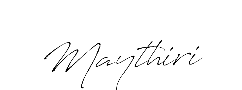 Make a beautiful signature design for name Maythiri. With this signature (Antro_Vectra) style, you can create a handwritten signature for free. Maythiri signature style 6 images and pictures png