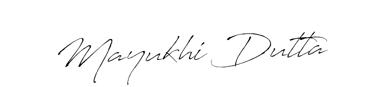 It looks lik you need a new signature style for name Mayukhi Dutta. Design unique handwritten (Antro_Vectra) signature with our free signature maker in just a few clicks. Mayukhi Dutta signature style 6 images and pictures png