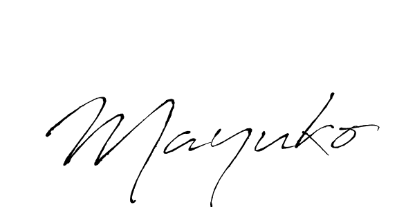 Once you've used our free online signature maker to create your best signature Antro_Vectra style, it's time to enjoy all of the benefits that Mayuko name signing documents. Mayuko signature style 6 images and pictures png