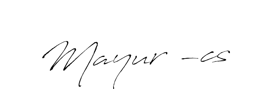 You should practise on your own different ways (Antro_Vectra) to write your name (Mayur -cs) in signature. don't let someone else do it for you. Mayur -cs signature style 6 images and pictures png
