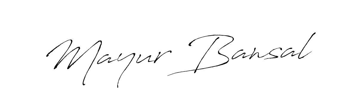 It looks lik you need a new signature style for name Mayur Bansal. Design unique handwritten (Antro_Vectra) signature with our free signature maker in just a few clicks. Mayur Bansal signature style 6 images and pictures png