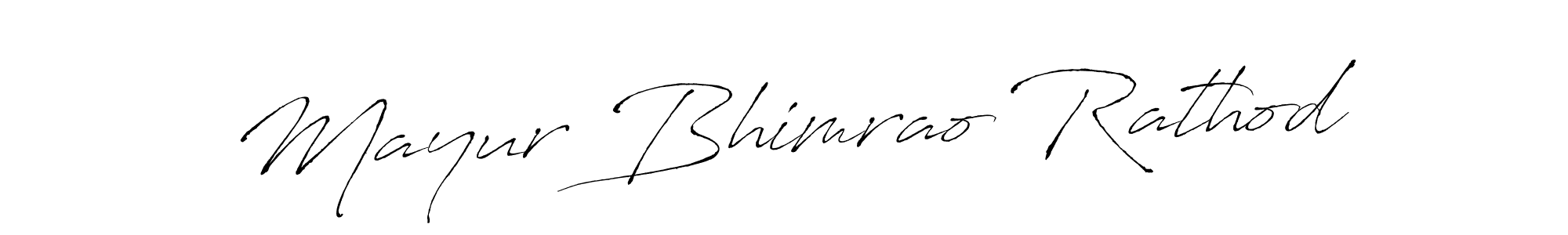 It looks lik you need a new signature style for name Mayur Bhimrao Rathod. Design unique handwritten (Antro_Vectra) signature with our free signature maker in just a few clicks. Mayur Bhimrao Rathod signature style 6 images and pictures png
