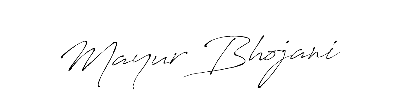 How to make Mayur Bhojani signature? Antro_Vectra is a professional autograph style. Create handwritten signature for Mayur Bhojani name. Mayur Bhojani signature style 6 images and pictures png