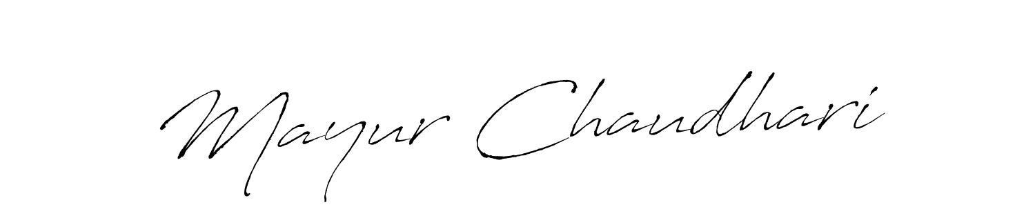 This is the best signature style for the Mayur Chaudhari name. Also you like these signature font (Antro_Vectra). Mix name signature. Mayur Chaudhari signature style 6 images and pictures png