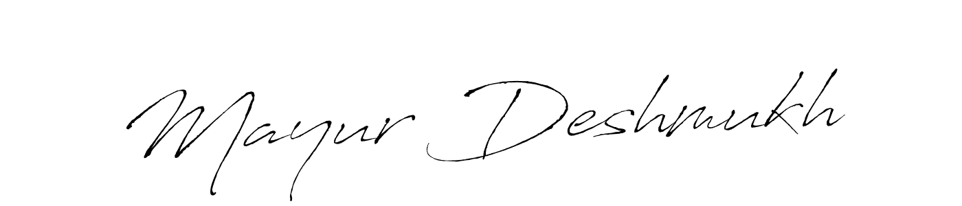 You can use this online signature creator to create a handwritten signature for the name Mayur Deshmukh. This is the best online autograph maker. Mayur Deshmukh signature style 6 images and pictures png