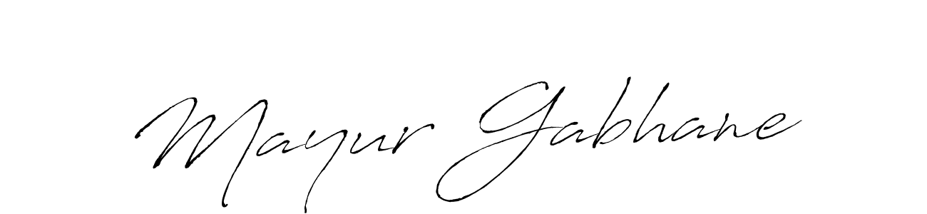 You should practise on your own different ways (Antro_Vectra) to write your name (Mayur Gabhane) in signature. don't let someone else do it for you. Mayur Gabhane signature style 6 images and pictures png
