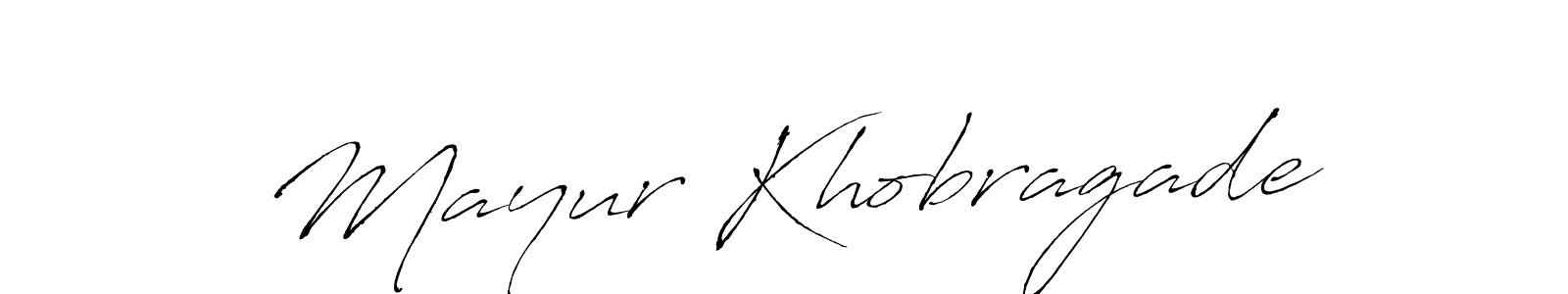 Similarly Antro_Vectra is the best handwritten signature design. Signature creator online .You can use it as an online autograph creator for name Mayur Khobragade. Mayur Khobragade signature style 6 images and pictures png