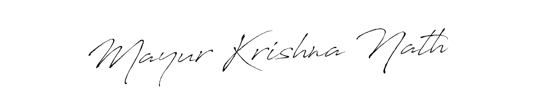 You can use this online signature creator to create a handwritten signature for the name Mayur Krishna Nath. This is the best online autograph maker. Mayur Krishna Nath signature style 6 images and pictures png