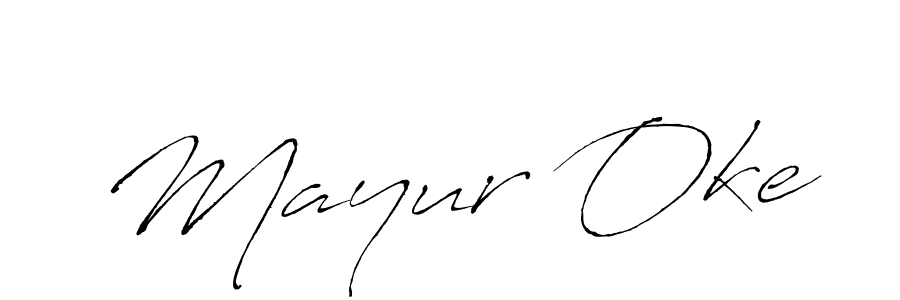 Once you've used our free online signature maker to create your best signature Antro_Vectra style, it's time to enjoy all of the benefits that Mayur Oke name signing documents. Mayur Oke signature style 6 images and pictures png