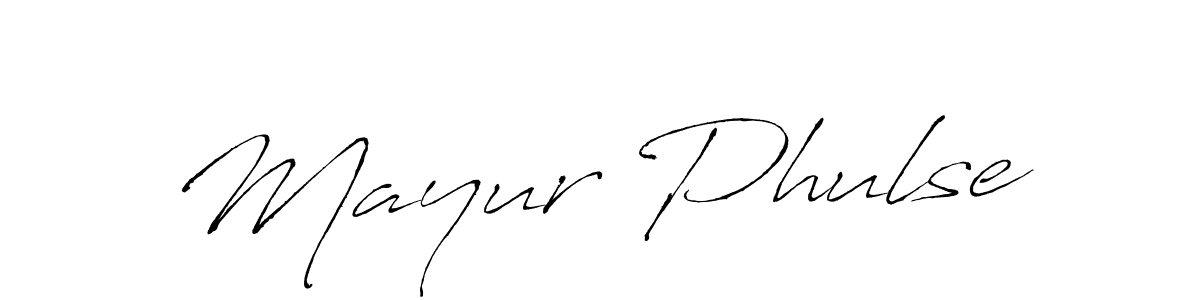 Also You can easily find your signature by using the search form. We will create Mayur Phulse name handwritten signature images for you free of cost using Antro_Vectra sign style. Mayur Phulse signature style 6 images and pictures png