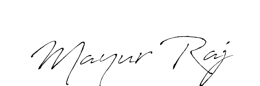 Also we have Mayur Raj name is the best signature style. Create professional handwritten signature collection using Antro_Vectra autograph style. Mayur Raj signature style 6 images and pictures png