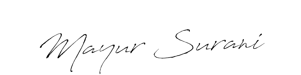 You can use this online signature creator to create a handwritten signature for the name Mayur Surani. This is the best online autograph maker. Mayur Surani signature style 6 images and pictures png