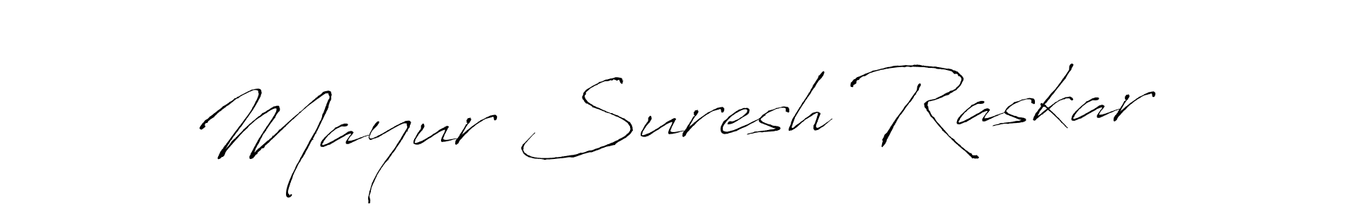 Use a signature maker to create a handwritten signature online. With this signature software, you can design (Antro_Vectra) your own signature for name Mayur Suresh Raskar. Mayur Suresh Raskar signature style 6 images and pictures png