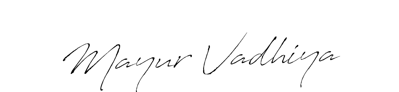 Also You can easily find your signature by using the search form. We will create Mayur Vadhiya name handwritten signature images for you free of cost using Antro_Vectra sign style. Mayur Vadhiya signature style 6 images and pictures png