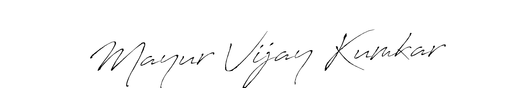 Similarly Antro_Vectra is the best handwritten signature design. Signature creator online .You can use it as an online autograph creator for name Mayur Vijay Kumkar. Mayur Vijay Kumkar signature style 6 images and pictures png