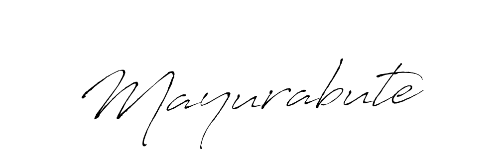 How to make Mayurabute signature? Antro_Vectra is a professional autograph style. Create handwritten signature for Mayurabute name. Mayurabute signature style 6 images and pictures png