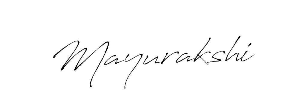 Create a beautiful signature design for name Mayurakshi. With this signature (Antro_Vectra) fonts, you can make a handwritten signature for free. Mayurakshi signature style 6 images and pictures png