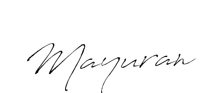 You should practise on your own different ways (Antro_Vectra) to write your name (Mayuran) in signature. don't let someone else do it for you. Mayuran signature style 6 images and pictures png