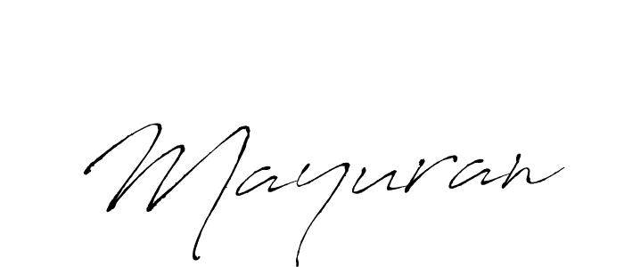 You should practise on your own different ways (Antro_Vectra) to write your name (Mayuran) in signature. don't let someone else do it for you. Mayuran signature style 6 images and pictures png