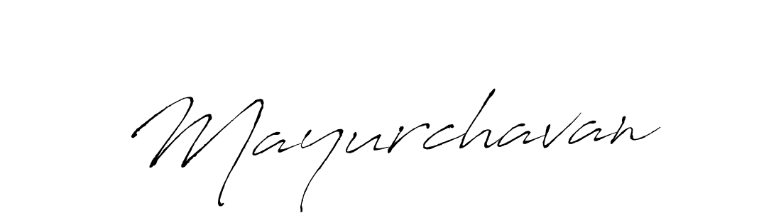 Use a signature maker to create a handwritten signature online. With this signature software, you can design (Antro_Vectra) your own signature for name Mayurchavan. Mayurchavan signature style 6 images and pictures png