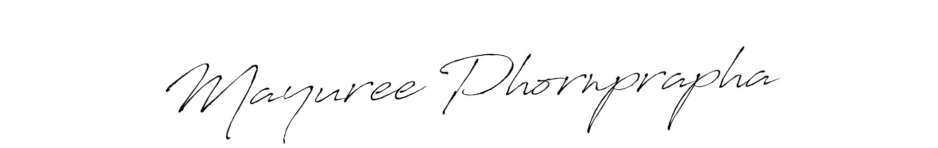 Make a beautiful signature design for name Mayuree Phornprapha. Use this online signature maker to create a handwritten signature for free. Mayuree Phornprapha signature style 6 images and pictures png