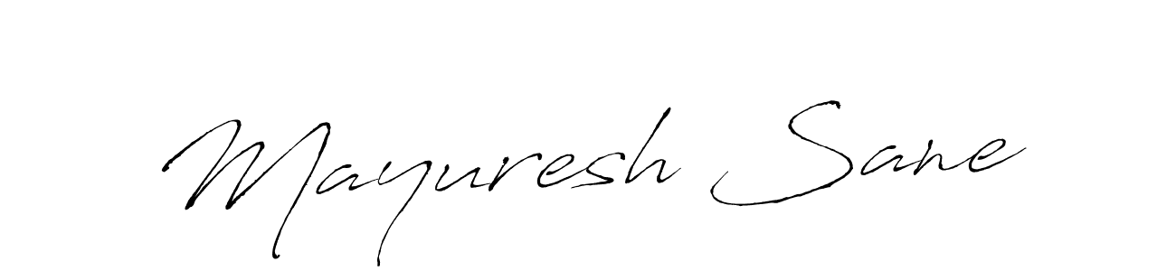 How to make Mayuresh Sane signature? Antro_Vectra is a professional autograph style. Create handwritten signature for Mayuresh Sane name. Mayuresh Sane signature style 6 images and pictures png