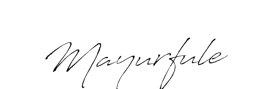 You should practise on your own different ways (Antro_Vectra) to write your name (Mayurfule) in signature. don't let someone else do it for you. Mayurfule signature style 6 images and pictures png