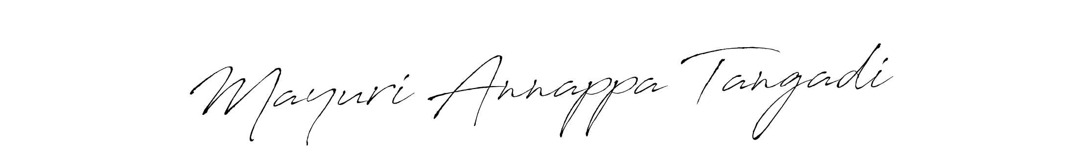 Use a signature maker to create a handwritten signature online. With this signature software, you can design (Antro_Vectra) your own signature for name Mayuri Annappa Tangadi. Mayuri Annappa Tangadi signature style 6 images and pictures png