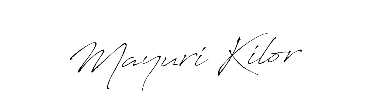 It looks lik you need a new signature style for name Mayuri Kilor. Design unique handwritten (Antro_Vectra) signature with our free signature maker in just a few clicks. Mayuri Kilor signature style 6 images and pictures png