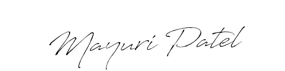 Make a beautiful signature design for name Mayuri Patel. Use this online signature maker to create a handwritten signature for free. Mayuri Patel signature style 6 images and pictures png