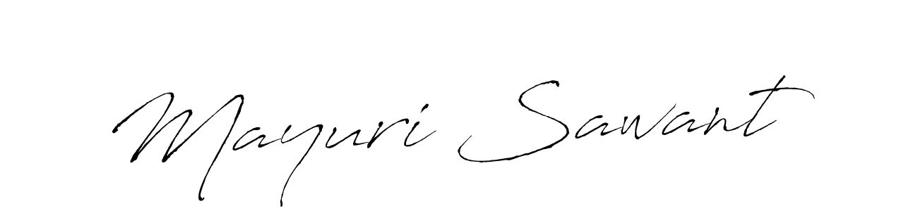 The best way (Antro_Vectra) to make a short signature is to pick only two or three words in your name. The name Mayuri Sawant include a total of six letters. For converting this name. Mayuri Sawant signature style 6 images and pictures png