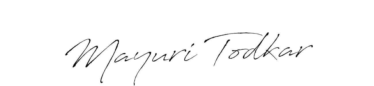 Also we have Mayuri Todkar name is the best signature style. Create professional handwritten signature collection using Antro_Vectra autograph style. Mayuri Todkar signature style 6 images and pictures png