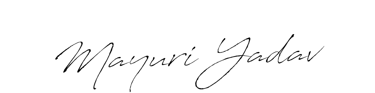 Antro_Vectra is a professional signature style that is perfect for those who want to add a touch of class to their signature. It is also a great choice for those who want to make their signature more unique. Get Mayuri Yadav name to fancy signature for free. Mayuri Yadav signature style 6 images and pictures png